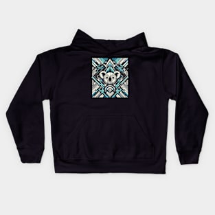 Abstract Animal Koala 2 Kids Hoodie